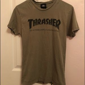 green thrasher tee